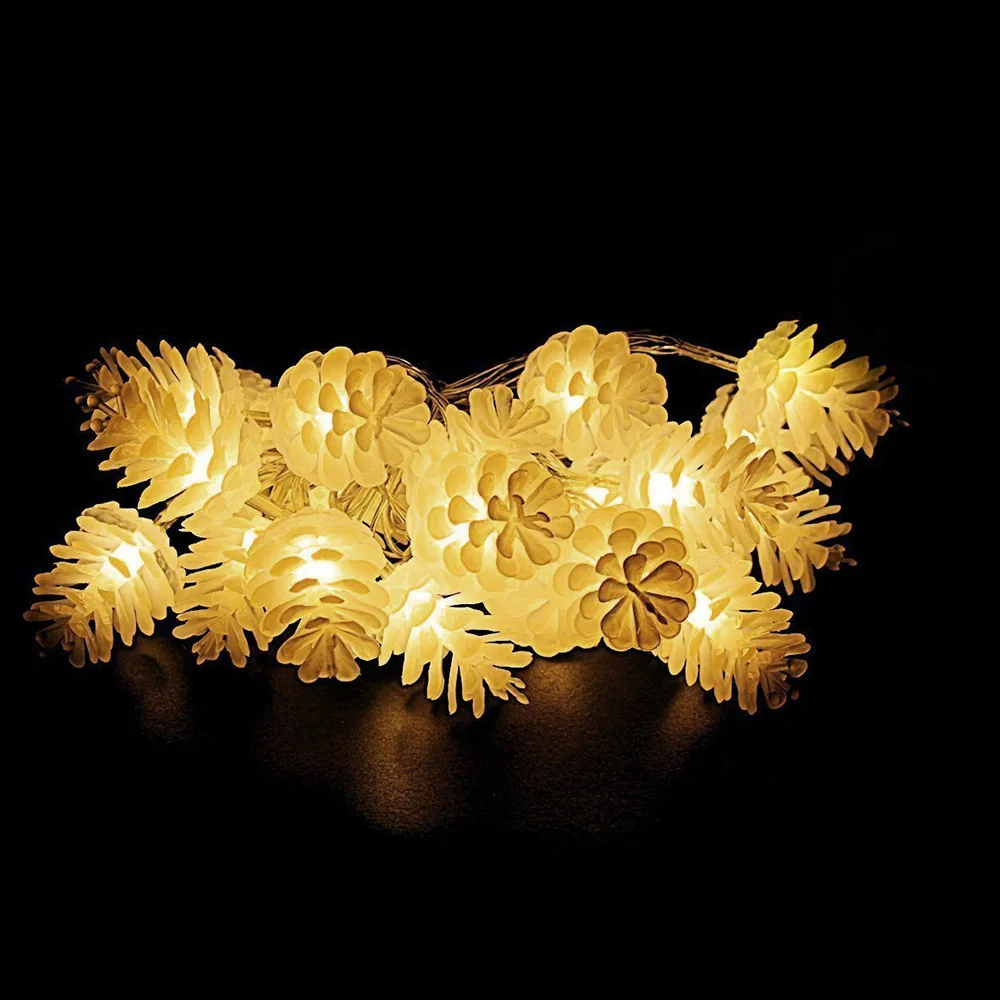 1-4m Chritmas LED String light Santa Claus Xmas Tree Stocking Shape Fairy Lights New Year Party Holiday Decoration String Lamp (2)