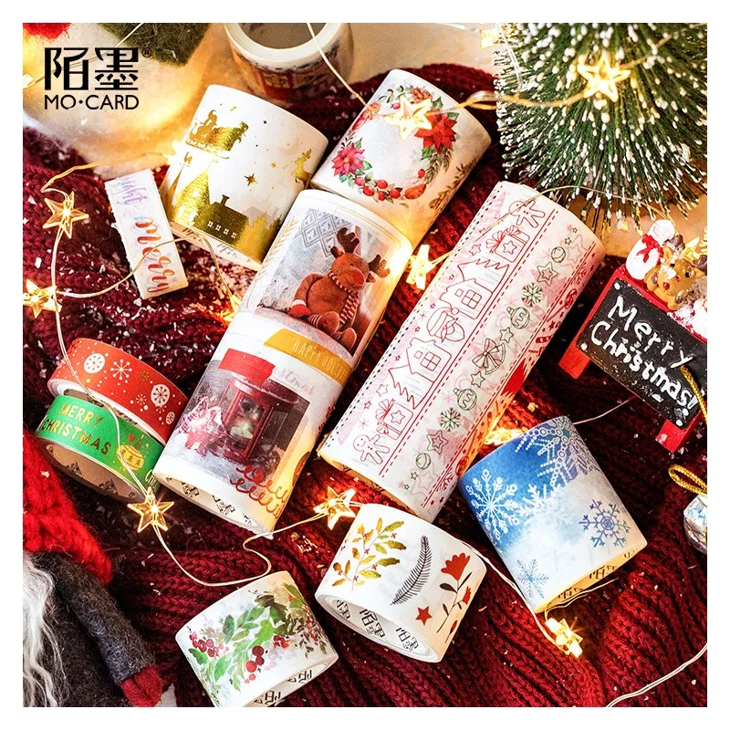 1 Pcs Christmas Carnival Series Washi Tape Merry Christmas Adhesive Tape DIY Scrapbooking Sticker Label
1 Pcs Christmas Carnival Series Washi Tape Merry Christmas Adhesive Tape DIY Scrapbooking Sticker Label