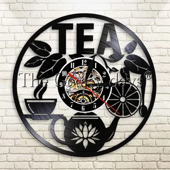 1Piece Afternoon Tea Wall Decor Tea Pot Design Wall Clock Drink Tea Vinyl Record LP Clock Decorative Hanging Watch 
1Piece Afternoon Tea Wall Decor Tea Pot Design Wall Clock Drink Tea Vinyl Record LP Clock Decorative Hanging Watch