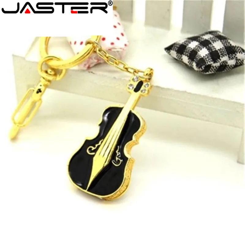 JASTER pen drive metal keychain 64GB 32gb 16gb 8gb 4gb Metal crystal violin usb flash drive pendrive waterproof usb stick Hot
JASTER pen drive metal keychain 64GB 32gb 16gb 8gb 4gb Metal crystal violin usb flash drive pendrive waterproof usb stick Hot