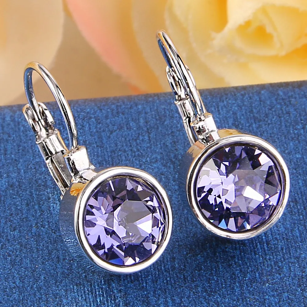 Tuliper Chic Bridal Earrings Round Cubic Zircon Sparkling Wedding Earrings For Women Party Jewelry Valentine Best Gift
Tuliper Chic Bridal Earrings Round Cubic Zircon Sparkling Wedding Earrings For Women Party Jewelry Valentine Best Gift