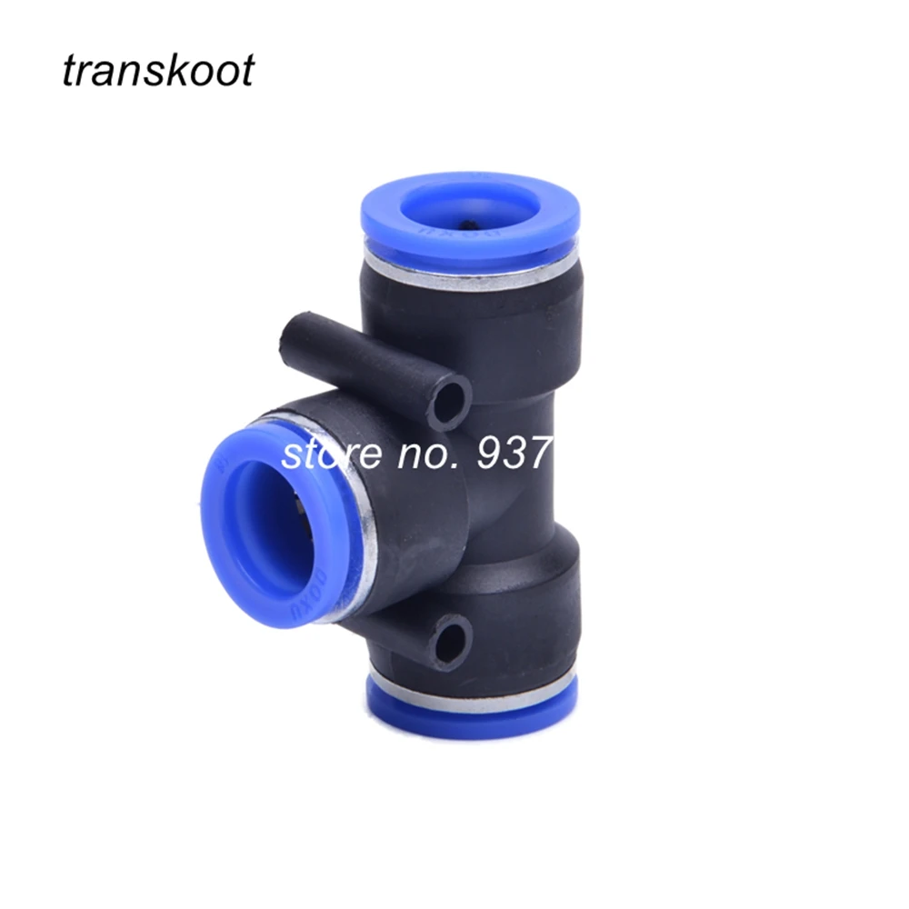 5pcs 3 Way Plastic Fast Quick Coupling Tee Joint Fitting for Hose Tube OD 4mm 6mm 8mm 10mm 12mm 14mm 16mm
5pcs 3 Way Plastic Fast Quick Coupling Tee Joint Fitting for Hose Tube OD 4mm 6mm 8mm 10mm 12mm 14mm 16mm