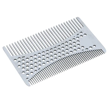 1pc Men's Stainless Steel Mustache Comb Shaving Mustache Brush Facial Hair Brush Grooming Tool Beard Comb Hot New Arrivals
1pc Men's Stainless Steel Mustache Comb Shaving Mustache Brush Facial Hair Brush Grooming Tool Beard Comb Hot New Arrivals