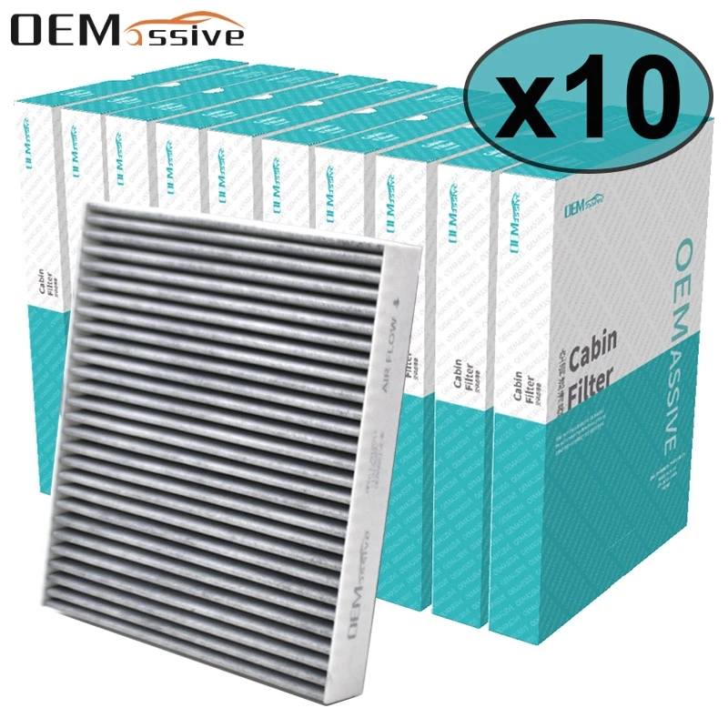10x Car Pollen Cabin Air Conditioning Filter Includes Activated Carbon For Ford Focus 2 3 Galaxy Kuga Mondeo Mk4 C-Max S-Max
10x Car Pollen Cabin Air Conditioning Filter Includes Activated Carbon For Ford Focus 2 3 Galaxy Kuga Mondeo Mk4 C-Max S-Max