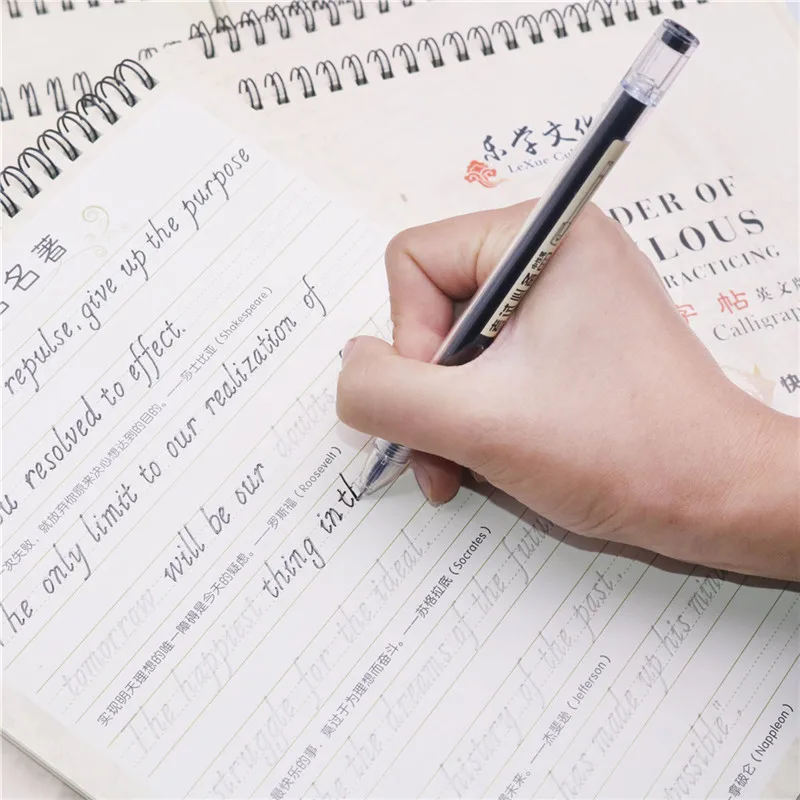 1 pcs English Version Of the Copybook Italian Italic English Calligraphy Children Students Adult book Calligraphy Exercise book
1 pcs English Version Of the Copybook Italian Italic English Calligraphy Children Students Adult book Calligraphy Exercise book