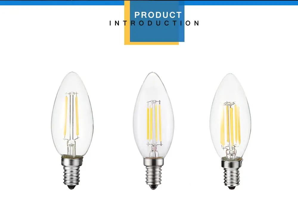 Led Filamet Bulb 220v 2w 4w 6w