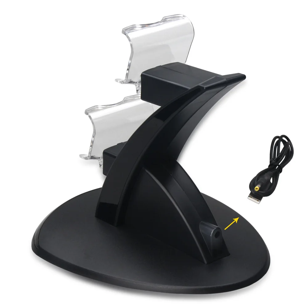 USB Dual Gamepad Charger Controller Game Controller Power Supply Charging Station Stand For Sony Playstation 4 PS4
USB Dual Gamepad Charger Controller Game Controller Power Supply Charging Station Stand For Sony Playstation 4 PS4