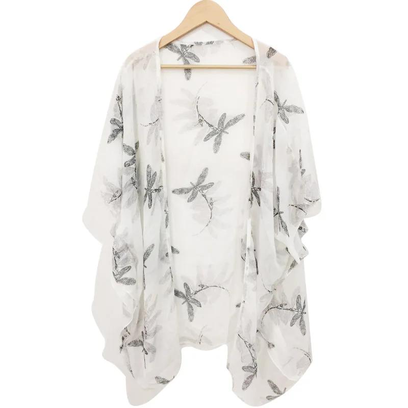 2019 Summer Sunscreen Dragonfly Cardigan Chiffon Japan AGentle Wind Printing Jacket blouse shirt kimono tops female
2019 Summer Sunscreen Dragonfly Cardigan Chiffon Japan AGentle Wind Printing Jacket blouse shirt kimono tops female