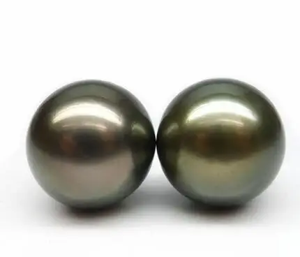 free shipping Noble jewelry 2PCS Big 13-14mm Genuine Natural Green Tahitian Cultured Loose Pearl Undrilled
free shipping Noble jewelry 2PCS Big 13-14mm Genuine Natural Green Tahitian Cultured Loose Pearl Undrilled