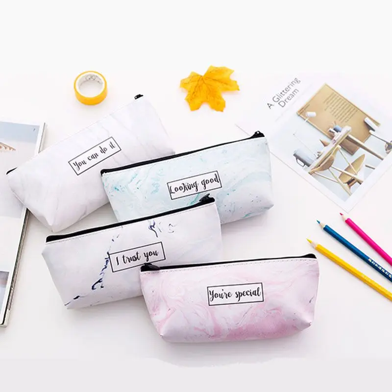 Multi-function PU Pencil Stationery Storage Bag for Students Kids Nordic Marbling Pattern Stationery Organizer for Home School
Multi-function PU Pencil Stationery Storage Bag for Students Kids Nordic Marbling Pattern Stationery Organizer for Home School