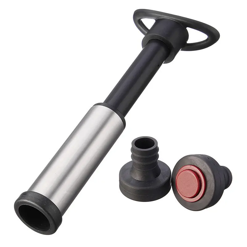 Vacuum Pump Wine Saver Wine Bottle Sealers Drink Preserver With 2 Stoppers Corks
Vacuum Pump Wine Saver Wine Bottle Sealers Drink Preserver With 2 Stoppers Corks