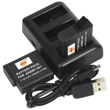 DSTE 2PCS AHDBT-501 Battery with 3 Port USB Charger for GoPro Hero5, GoPro Hero6, GoPro Hero7 Black Camera
DSTE 2PCS AHDBT-501 Battery with 3 Port USB Charger for GoPro Hero5, GoPro Hero6, GoPro Hero7 Black Camera