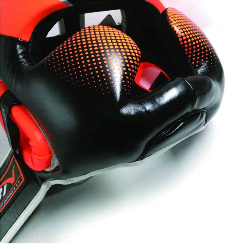 2017 BN Boxing Headgear Men Women Muay Thai PU Leather Training Sparring Gym Equipment Grant Safe Boxing Helmet Taekwondo Guard 18