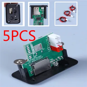5pcs Mini 5V MP3 Decoder Board Decoding Module USB With Amplifier With Remote Controller
5pcs Mini 5V MP3 Decoder Board Decoding Module USB With Amplifier With Remote Controller