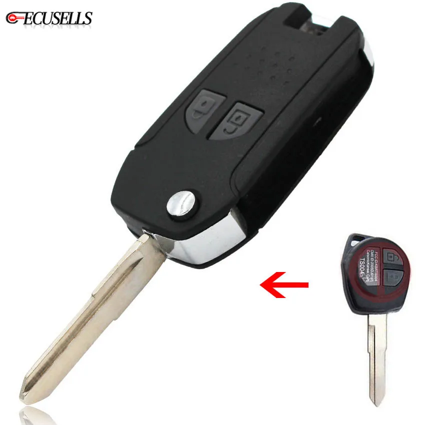 2 Button Folding Flip Remote Key Shell Case Smart Car Key Housing with Uncut Blade for Suzuki SX4 Swift Liana Aerio Vitara Jimny
2 Button Folding Flip Remote Key Shell Case Smart Car Key Housing with Uncut Blade for Suzuki SX4 Swift Liana Aerio Vitara Jimny