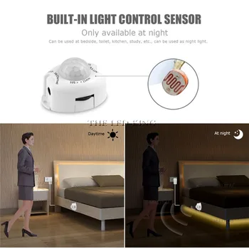 Motion Activated Sensor Bed Light 1.2M LED Strip Sensor Night Light 12V Cabinet Light Warm white with Automatic Shut Off Timer
Motion Activated Sensor Bed Light 1.2M LED Strip Sensor Night Light 12V Cabinet Light Warm white with Automatic Shut Off Timer