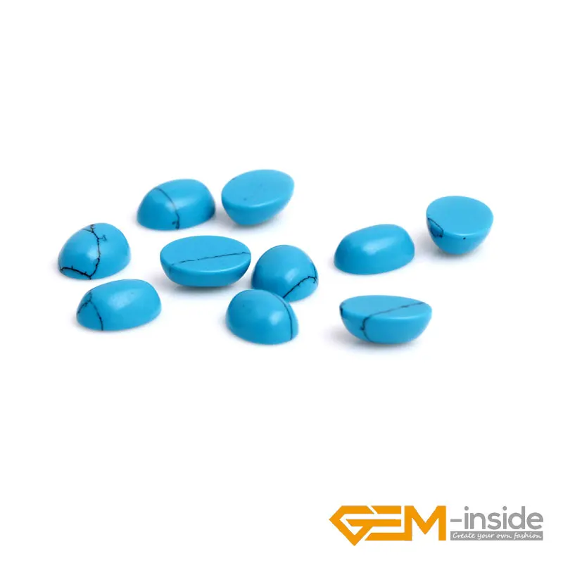 GEM-inside Oval Egg Shape Turquoises stone CAB cabochon Beads For Jewellery Ring Pendant Making DIY New Gifts 5PCS
GEM-inside Oval Egg Shape Turquoises stone CAB cabochon Beads For Jewellery Ring Pendant Making DIY New Gifts 5PCS