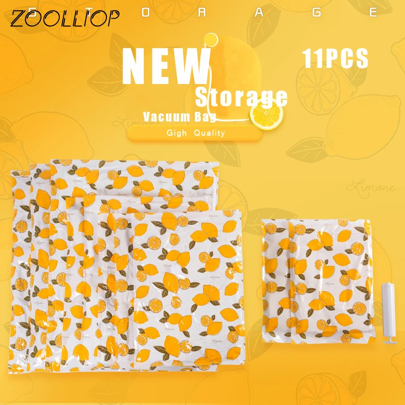 Hot Vacuum Bag Storage Organizer 11PCS Transparent Border Foldable Extra Seal Compressed travel Saving Space Bags organizador
Hot Vacuum Bag Storage Organizer 11PCS Transparent Border Foldable Extra Seal Compressed travel Saving Space Bags organizador