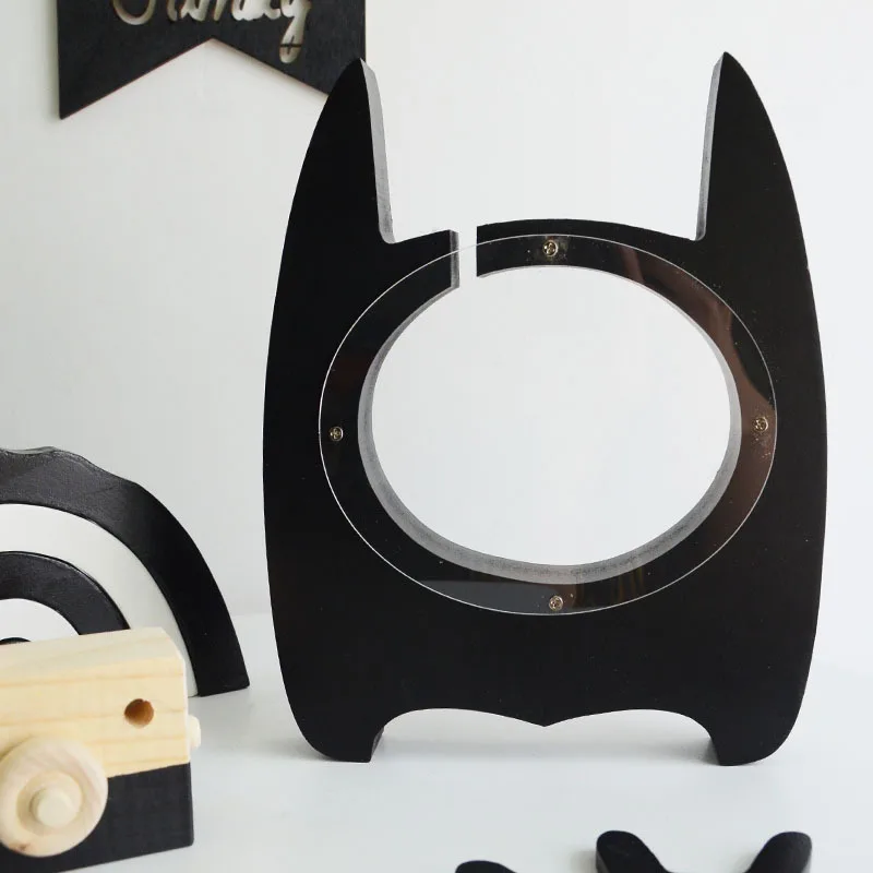 Wood batman mask Money Box Money Piggy Bank Wooden Children Toy Home Decoration Gift 24x20CM
Wood batman mask Money Box Money Piggy Bank Wooden Children Toy Home Decoration Gift 24x20CM