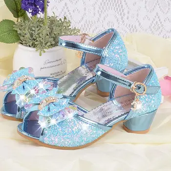 Children Princess Sandals Kids Girls Wedding Shoes High Heels Dress Shoes Party Shoes For Girls Pink Blue Gold size 26-37
Children Princess Sandals Kids Girls Wedding Shoes High Heels Dress Shoes Party Shoes For Girls Pink Blue Gold size 26-37