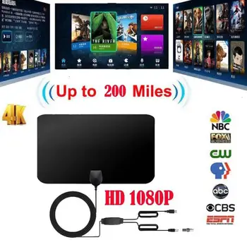 1080P 200 Mile Range Antenna TV Digital HD Skywire 4K Antena Digital Indoor HDTV 
1080P 200 Mile Range Antenna TV Digital HD Skywire 4K Antena Digital Indoor HDTV