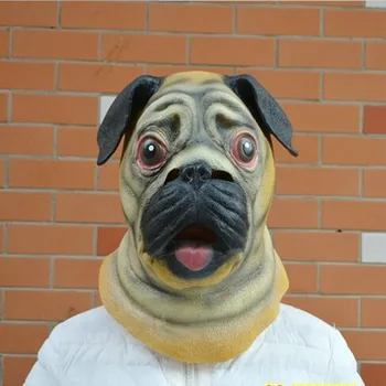 Free shipping Halloween Party Cosplay Pug Dog Head Mask Halloween Costume Theater Prop Novelty Latex Rubber Party Pug Mask
Free shipping Halloween Party Cosplay Pug Dog Head Mask Halloween Costume Theater Prop Novelty Latex Rubber Party Pug Mask