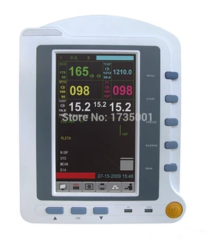 CMS6500 6-Parameters ICU Patient Monitor, ECG + NIPB + SPO2 + PR + RESP + TEMP, Touch Screen Medical Monitoring Device
CMS6500 6-Parameters ICU Patient Monitor, ECG + NIPB + SPO2 + PR + RESP + TEMP, Touch Screen Medical Monitoring Device