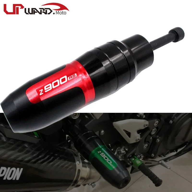 For KAWASAKI Z900RS Z900 RS Z 900RS 2017 2018 Motorcycle CNC Aluminum Frame Crash Pads Exhaust Sliders Crash Protector With logo
For KAWASAKI Z900RS Z900 RS Z 900RS 2017 2018 Motorcycle CNC Aluminum Frame Crash Pads Exhaust Sliders Crash Protector With logo