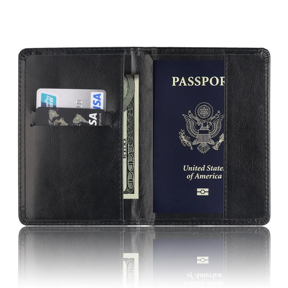 Passport Holder Protector Wallet Business Card Holder Soft Passport Cover Black Credit Card Holder Rfid Wallet Money Bag#L3$
Passport Holder Protector Wallet Business Card Holder Soft Passport Cover Black Credit Card Holder Rfid Wallet Money Bag#L3$