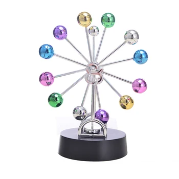 Ferris Wheel Newton Pendulum Ball Home Creative Decoration Magnet Rotary Perpetual Ball Office DeskToy
Ferris Wheel Newton Pendulum Ball Home Creative Decoration Magnet Rotary Perpetual Ball Office DeskToy