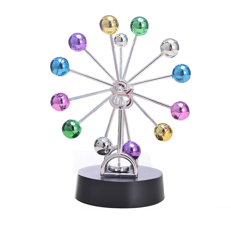 Ferris wheel Newton Pendulum Ball Home Creative Decoration Magnet Rotary Perpetual Ball Office DeskToy
Ferris wheel Newton Pendulum Ball Home Creative Decoration Magnet Rotary Perpetual Ball Office DeskToy
