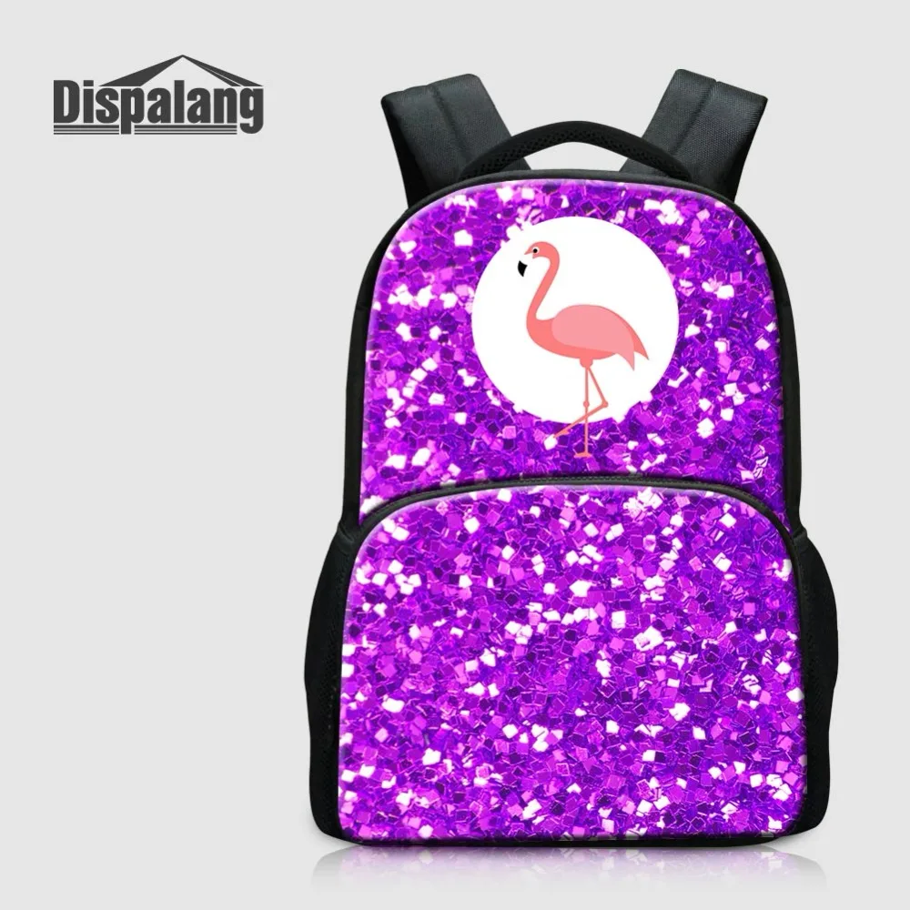 

Animal Flamingo Printing School Bags Backpack For Teenagers 17 Inch Laptop Bagpack For College Students Women Men Daily Rucksack