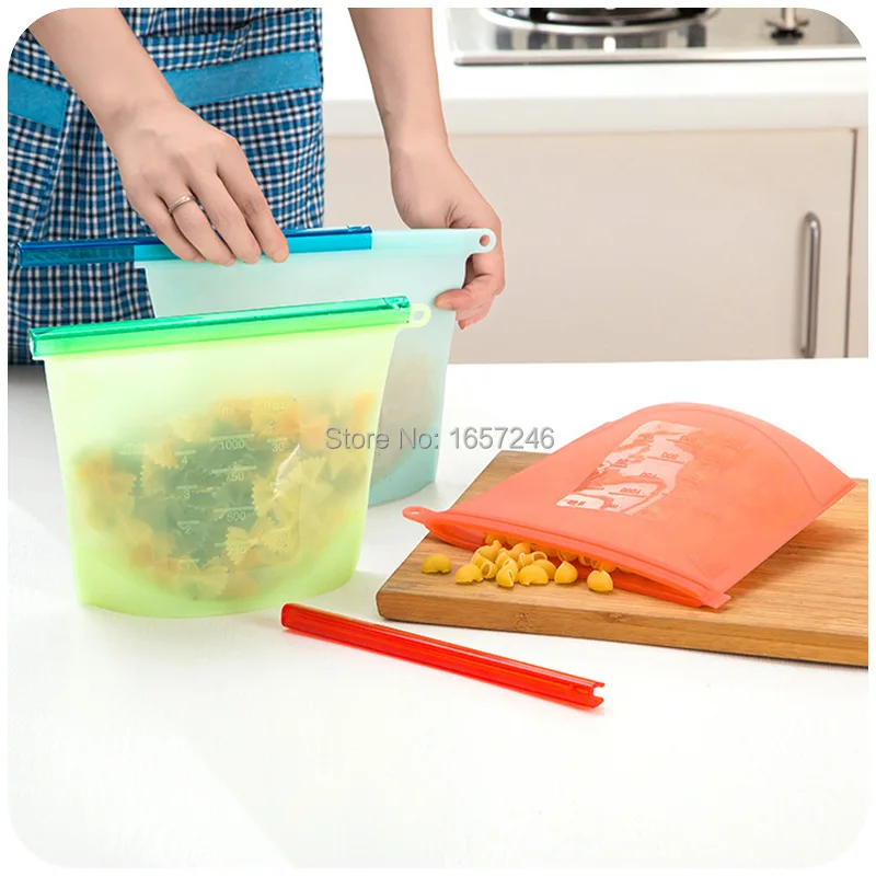 1000ml Reusable Silicone Vacuum Seal Food Fresh Bag Fruit Meat Milk Storage Container Refrigerator Bag Ziplock Kitchen Organizer
1000ml Reusable Silicone Vacuum Seal Food Fresh Bag Fruit Meat Milk Storage Container Refrigerator Bag Ziplock Kitchen Organizer