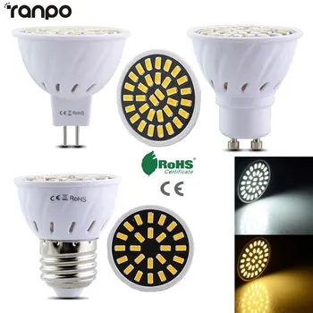 

1PCS SMD 5733 GU10 MR16 E27 Led Spotlight Lamp Energy Saving 4W 6W 8W 110V 220V Lamparas Spot Light Home Chandelier Spotlight