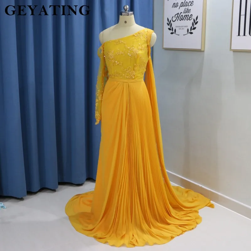 yellow gold color dress