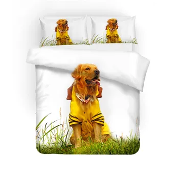 3D print Bedding set dog Havana, American Cocker Spaniel, Golden Retriever friends' gift Duvet cover set Home Textiles.
3D print Bedding set dog Havana, American Cocker Spaniel, Golden Retriever friends' gift Duvet cover set Home Textiles.