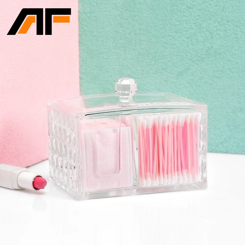 AF 2018 Fashion Clear Acrylic Cotton Swab Organizer Box Cosmetic Q-tip Holder Makeup Storage Case Hotel Supplies C32
AF 2018 Fashion Clear Acrylic Cotton Swab Organizer Box Cosmetic Q-tip Holder Makeup Storage Case Hotel Supplies C32
