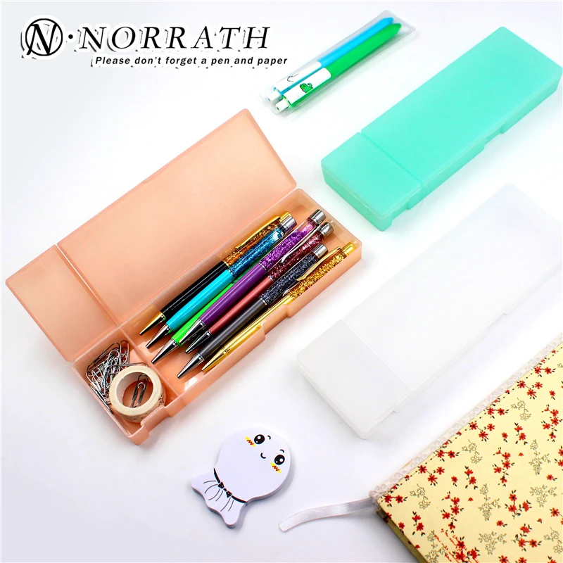 NORRATH Simple Transparent Pencil Case Pencil Box Plastic Storage Box Learning Stationery Office School Supplies
NORRATH Simple Transparent Pencil Case Pencil Box Plastic Storage Box Learning Stationery Office School Supplies
