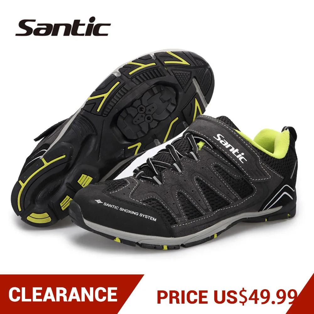 Clearance! SANTIC Professional Men Bicycle Self-Locking Cycling Shoes Mesh Breathable Outdoor Sports Mountain Road Bike Shoes
Clearance! SANTIC Professional Men Bicycle Self-Locking Cycling Shoes Mesh Breathable Outdoor Sports Mountain Road Bike Shoes