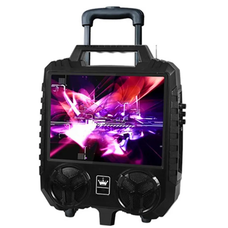 15inch HD big screen trolley speaker outdoor portable stereo Bluetooth audio FM radio TF U disk MP3 player karaoke video machine
15inch HD big screen trolley speaker outdoor portable stereo Bluetooth audio FM radio TF U disk MP3 player karaoke video machine