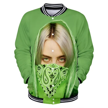 XXS-4XL 2019 Hot Billie Eilish Jacket Men Women Gothic style 3D Baseball Jacket Harajuku style Billie Eilish Jacket 3D Print
XXS-4XL 2019 Hot Billie Eilish Jacket Men Women Gothic style 3D Baseball Jacket Harajuku style Billie Eilish Jacket 3D Print