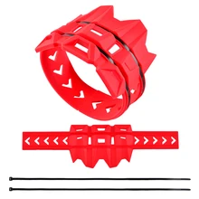 Protetor de tubo de Escape Tubo de escape Para O BETA RR 4T 350 390 400 430 450 480 498 520 525 X Trainer RR Motard 2T 125 250 300 400 450 525(China)