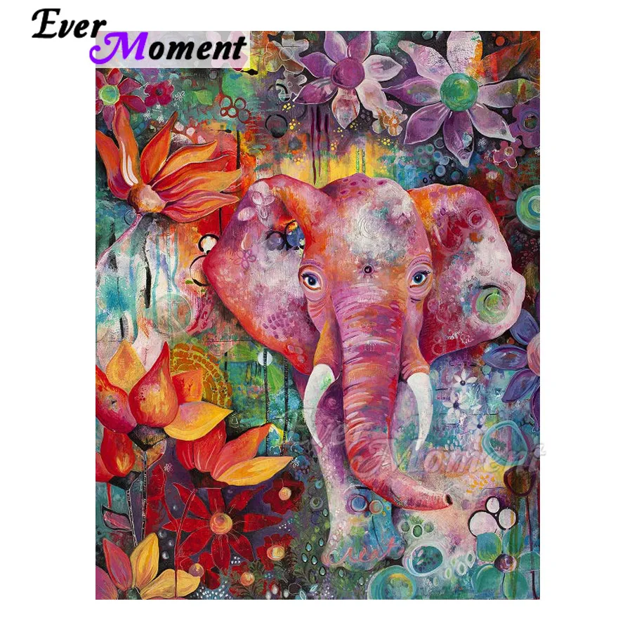Ever Moment Diamond Painting 5D DIY Elephant Flower Decor Handmade Picture Of Rhinestone Full Square Diamond Embroidery 3F704
Ever Moment Diamond Painting 5D DIY Elephant Flower Decor Handmade Picture Of Rhinestone Full Square Diamond Embroidery 3F704