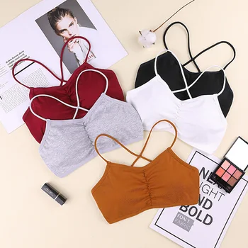 Summer Girls Wireless Bra Underwear Tops Women's Stretchy Wrap Tube Top Bandeau Cropped Tanks For Girls
Summer Girls Wireless Bra Underwear Tops Women's Stretchy Wrap Tube Top Bandeau Cropped Tanks For Girls
