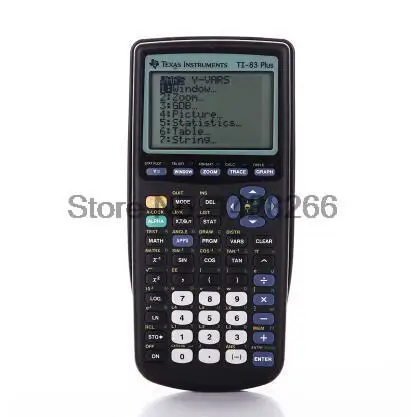 Image 95% New Second Hand Free shipping TI 83 Plus Graphing Calculator 2014 New Texas Instruments Calculator
