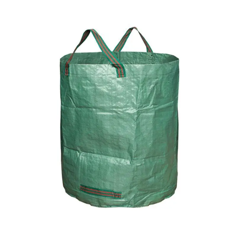 2018 Garden Waste Bags Reuseable Heavy Duty Gardening Lawn Pool 3 X Garden Waste Bags Reuseable Heavy Duty Gardening Lawn Pool Leaf Bag Green