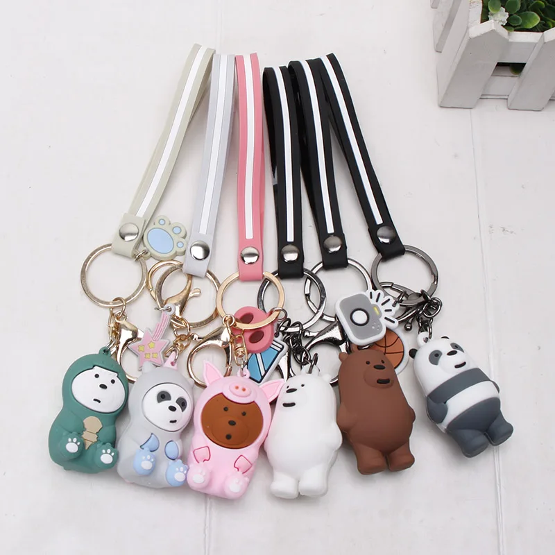 We Bare Bears cartoon grizzly panda figures toy The Three Bare Bears ice bear figure Sumikko keychain pendant toys
We Bare Bears cartoon grizzly panda figures toy The Three Bare Bears ice bear figure Sumikko keychain pendant toys