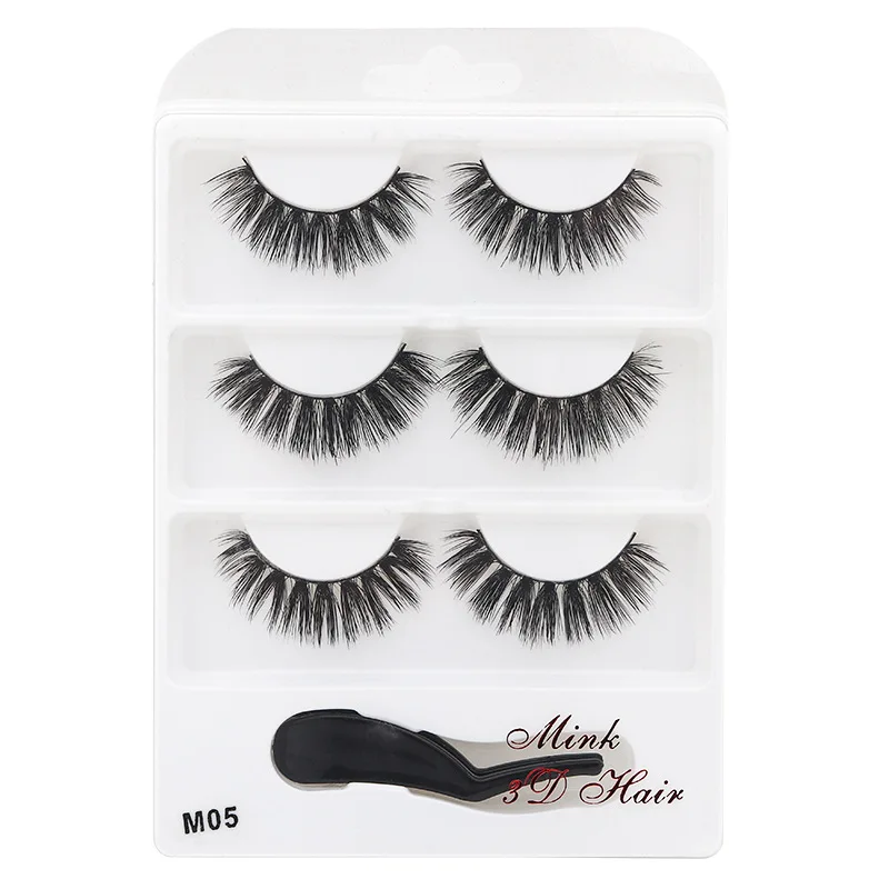 Soft False Eyelashes 3Pairs 3d Mink Wool 2019 Hot Sales Handmade Simple Packaging Three-dimensional Natural Glamour Double Eyes
Soft False Eyelashes 3Pairs 3d Mink Wool 2019 Hot Sales Handmade Simple Packaging Three-dimensional Natural Glamour Double Eyes