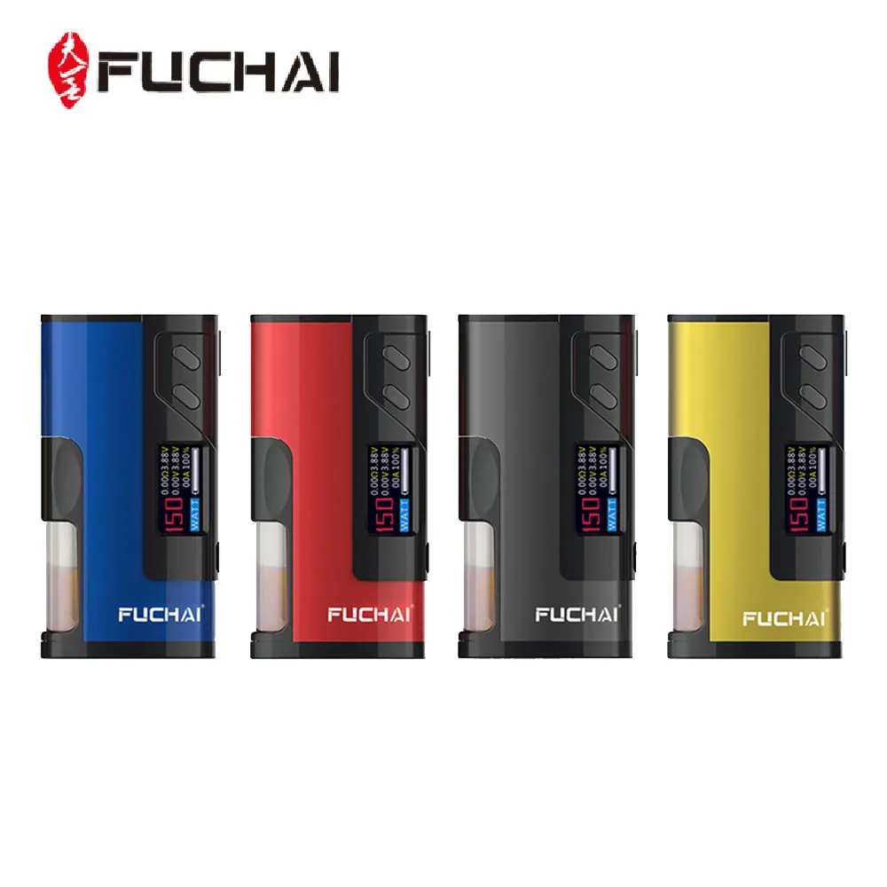 Original 150W Fuchai Squonk 213 VW MOD with 0.96 Inch TFT Color Screen No 18650 Battery for Squonk 213 Kit E-cig Squonk 213 Mod
Original 150W Fuchai Squonk 213 VW MOD with 0.96 Inch TFT Color Screen No 18650 Battery for Squonk 213 Kit E-cig Squonk 213 Mod