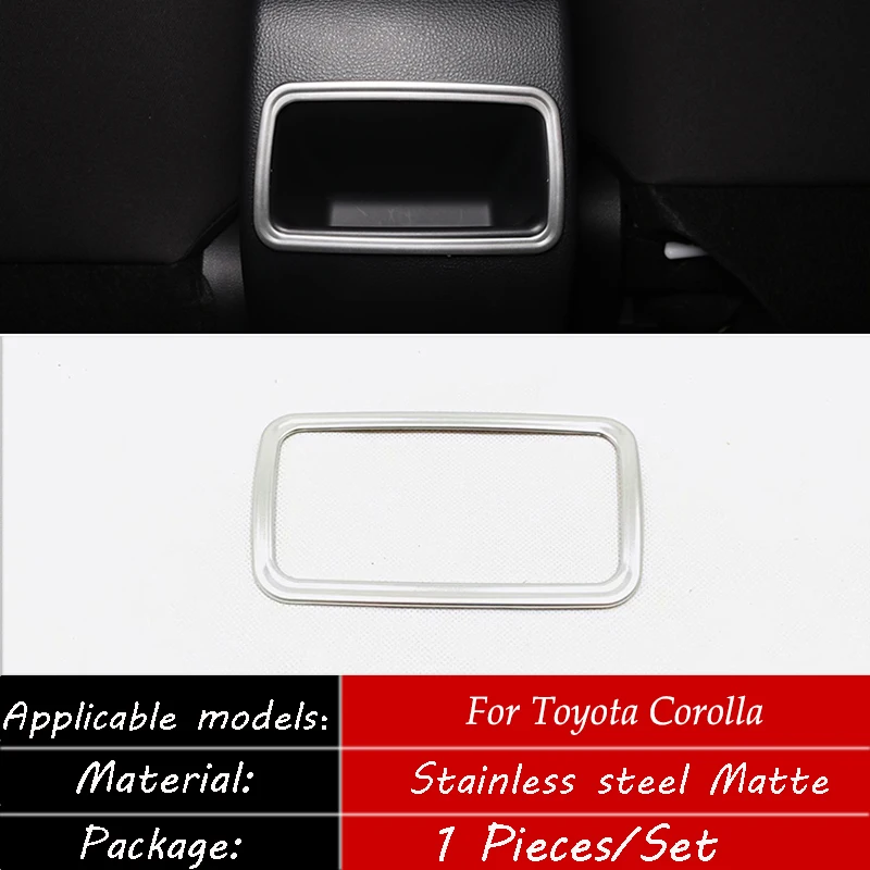 For Toyota corolla 2019 2020 Stainless steel Car Rear back row guard kicking frame cover trim Car styling accessories 1pcs 
For Toyota corolla 2019 2020 Stainless steel Car Rear back row guard kicking frame cover trim Car styling accessories 1pcs